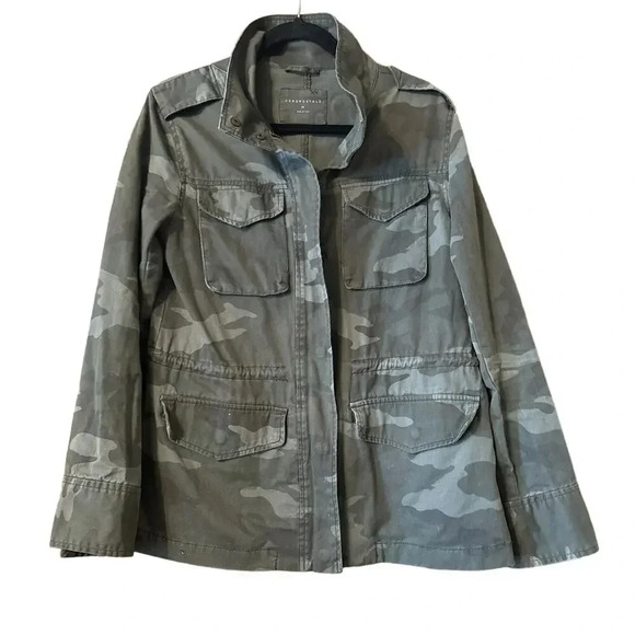Aeropostale Jackets & Blazers - Aeropostale camo anorak cotton jacket miliary M streetwear